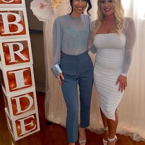 Top & high waisted pants